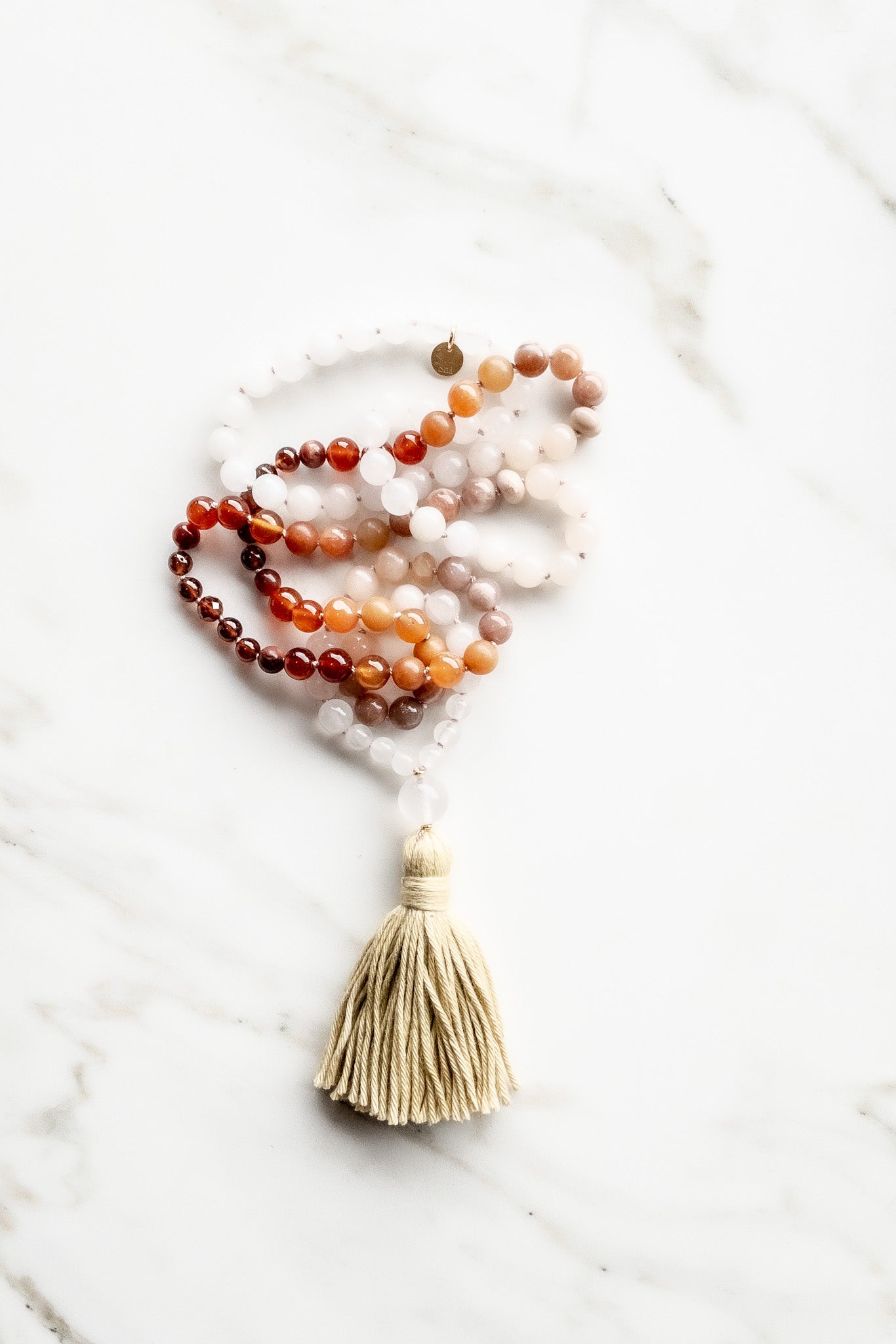 Rasa Flow Mala 108 beads - OceanEyes collection - shashā yoga JEWELLERY