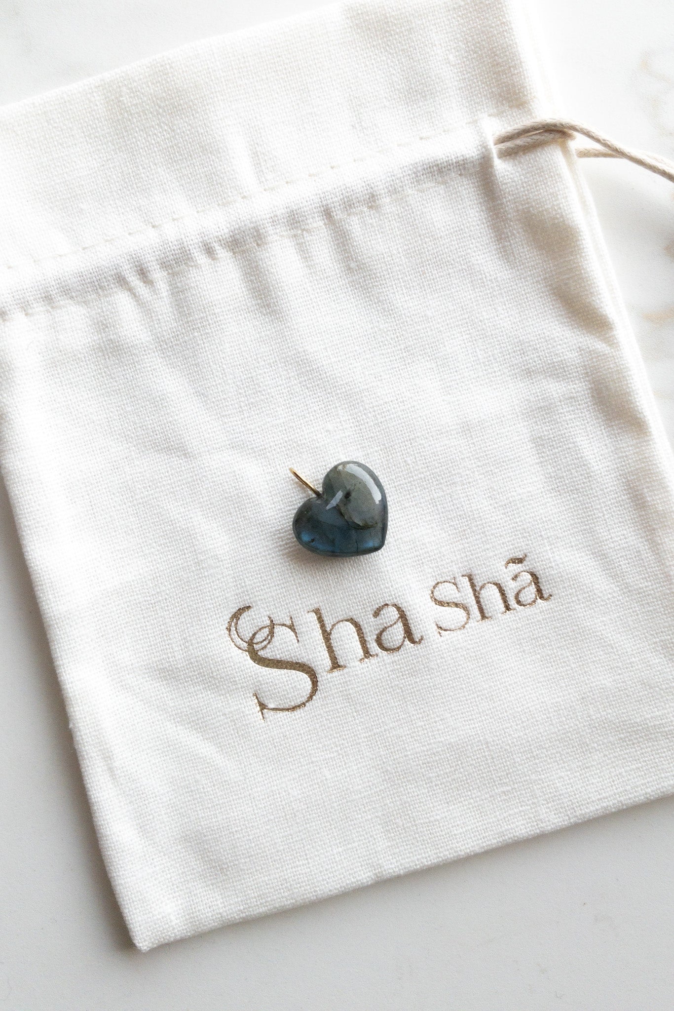 Big Heart Labradorite - DIVYA Sacred Symbols