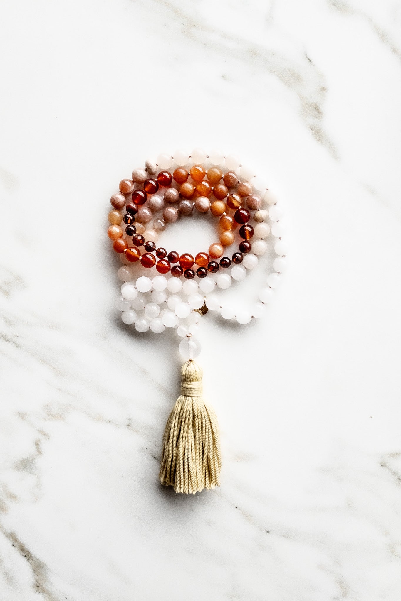 Rasa Flow Mala 108 beads - OceanEyes collection - shashā yoga jewellery 