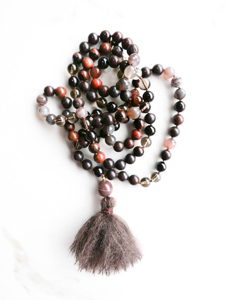 Dhara Grounding Mala 108 beads - OceanEyes Collection