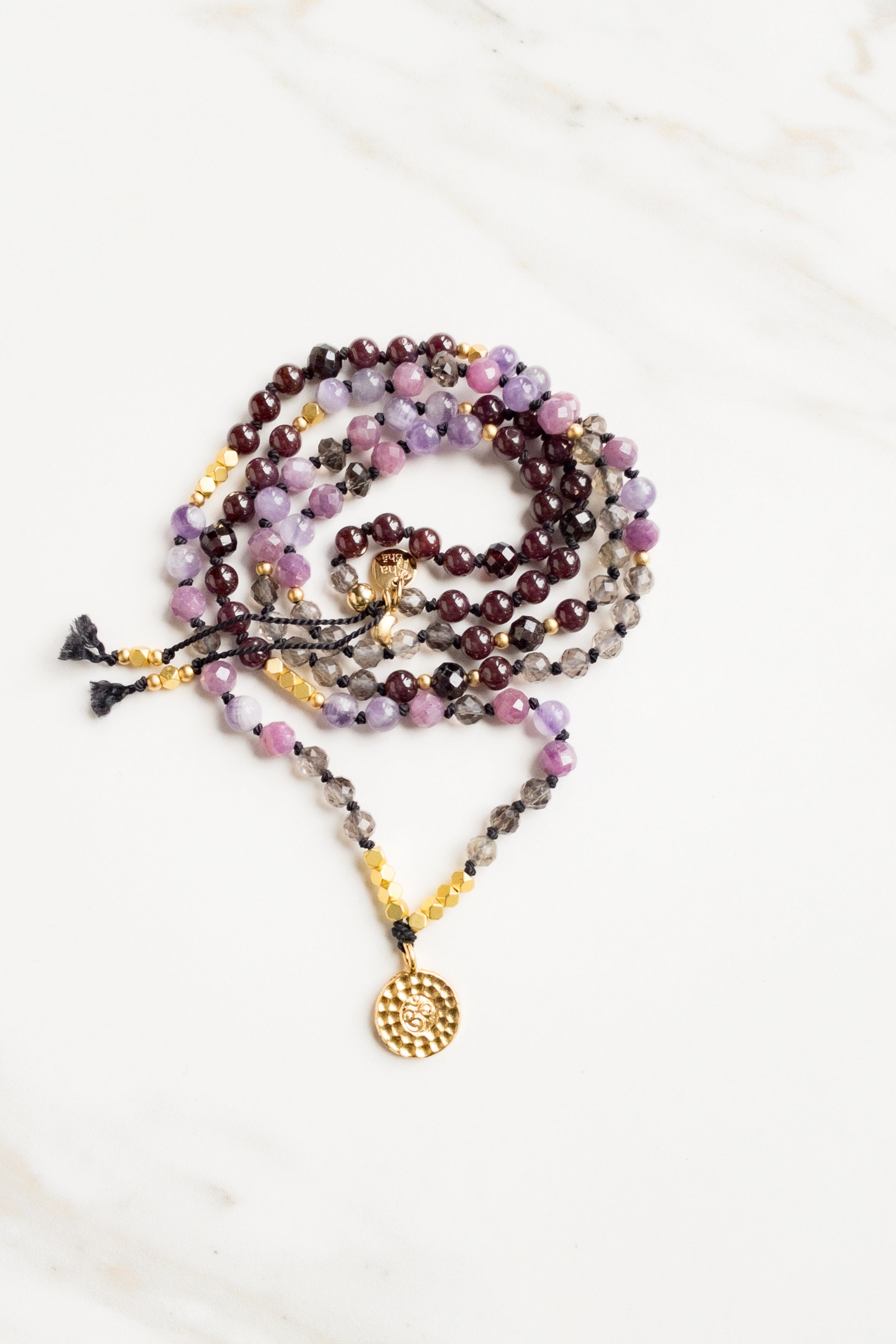 Ethereal Harmony MALA Necklace  - shasha jewellery yoga inspired Switzerland 