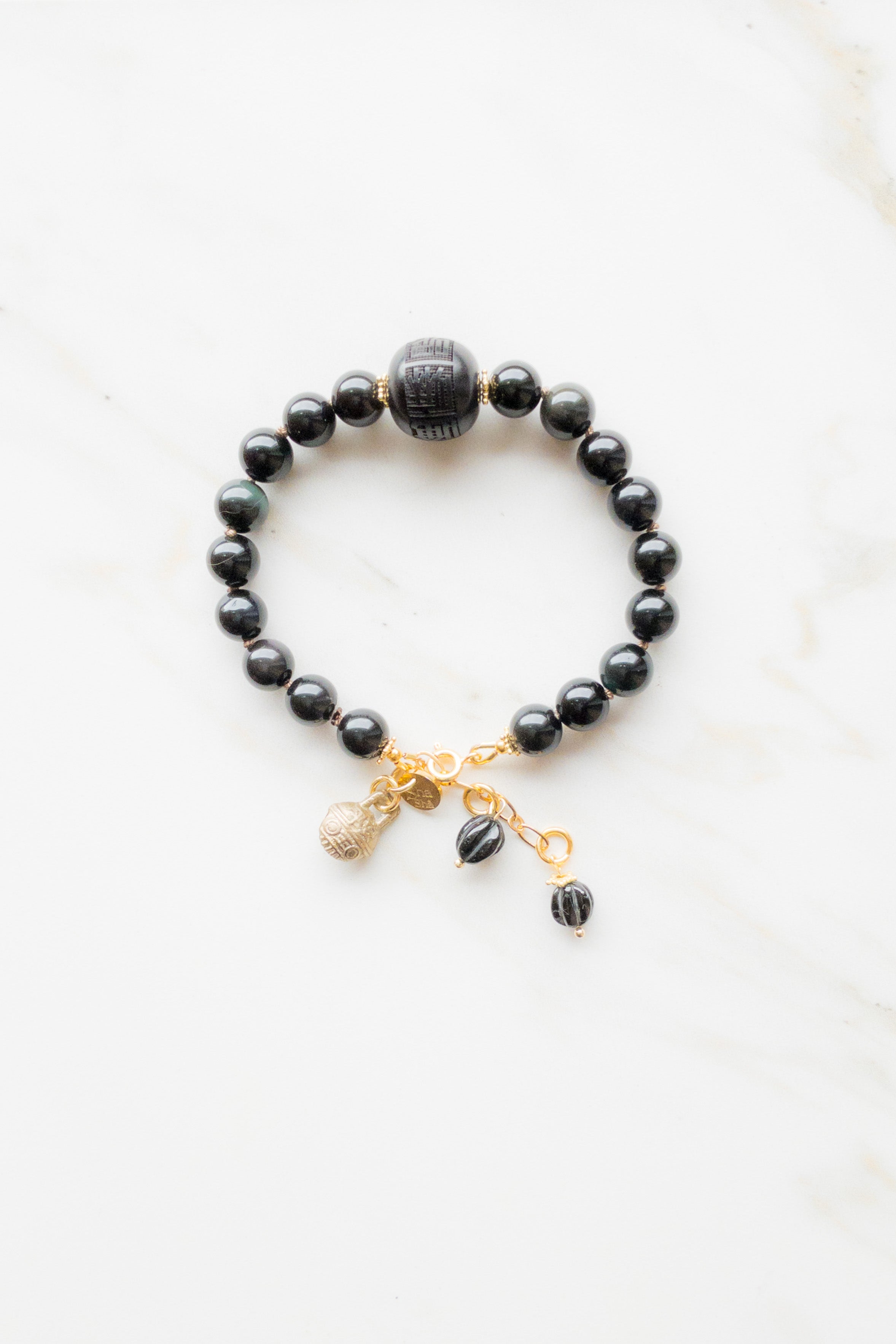 OM Mantra Bracelet “Melody Mantra” Collection - shashā jewellery 